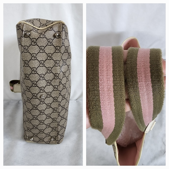 GUCCI Sherry Line Tote Bag - Picture 10 of 12